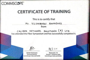 certificate of training two