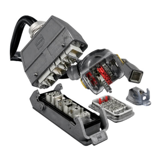 automation connector exploded view