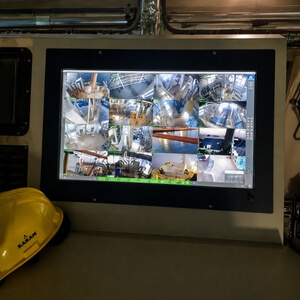 cctv monitoring wall
