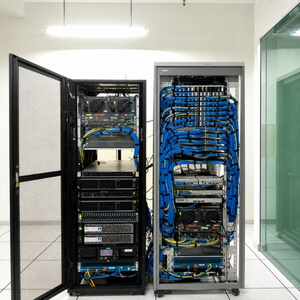 dual server rack setup