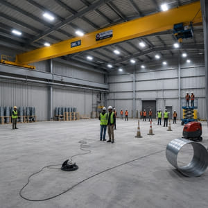 eot crane installation