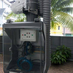 industrial electrical panel installation