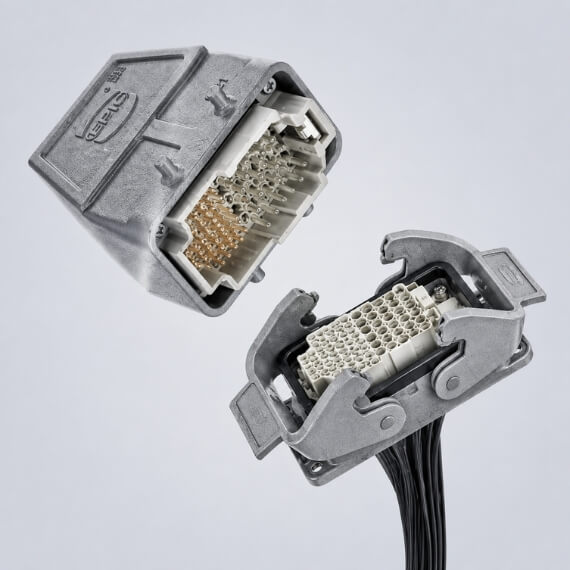 machinery connector pin halves