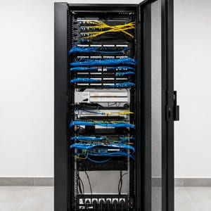 open network rack cabinet