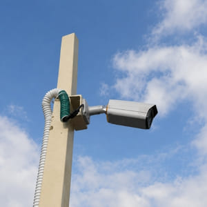 outdoor cctv camera mounting
