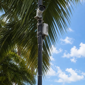 outdoor cctv camera setup