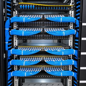 server rack cable management