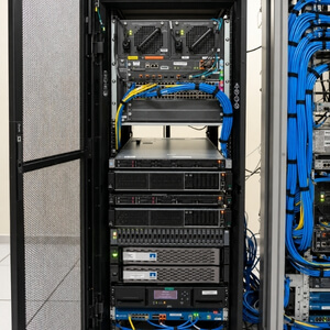 server storage rack installation
