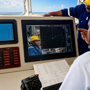 ship electrical panel installation
