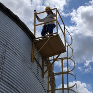 silo tank inspection work