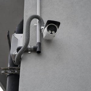 wall mounted cctv camera