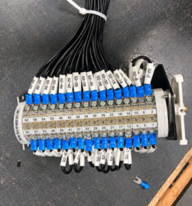 terminal block wire labels